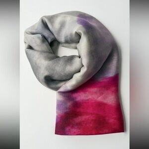 Zara limited edition printed mulburry silk blend soft scarf